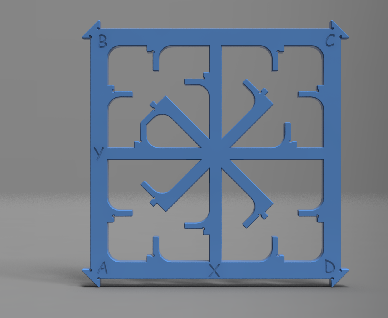 XY Calibration Square