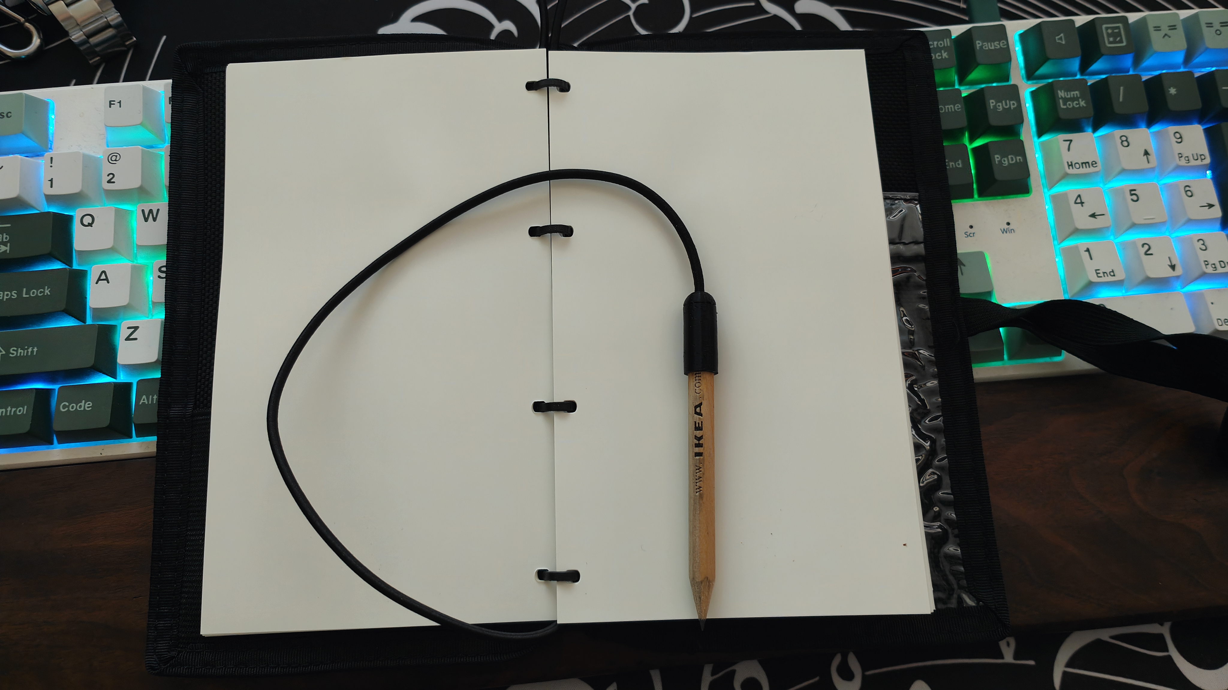 Ikea pencil adapter for wetnotes