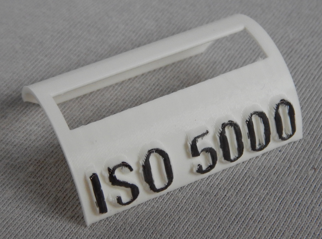 Schablone für DX-Code ISO 5000; Template for DX code ISO 5000