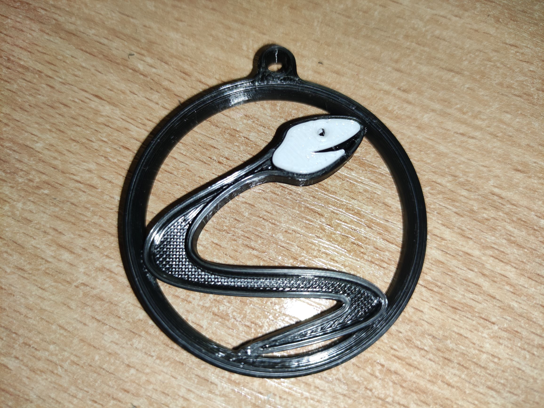 Snake keychain