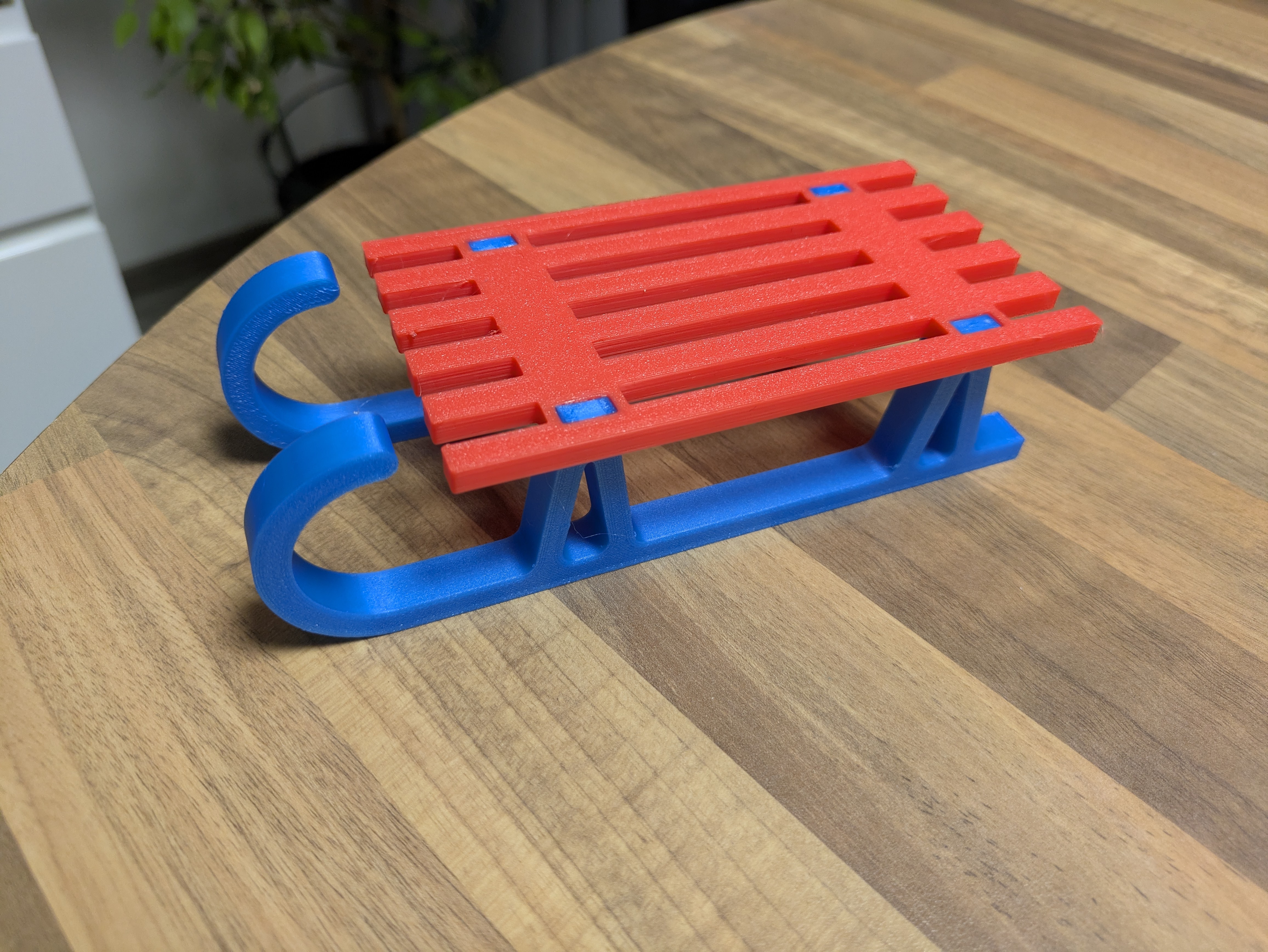 Easy print snow sled