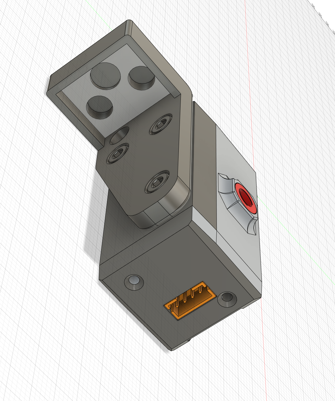 Magnetic Mount for the BTT Smart Filament Sensor v2