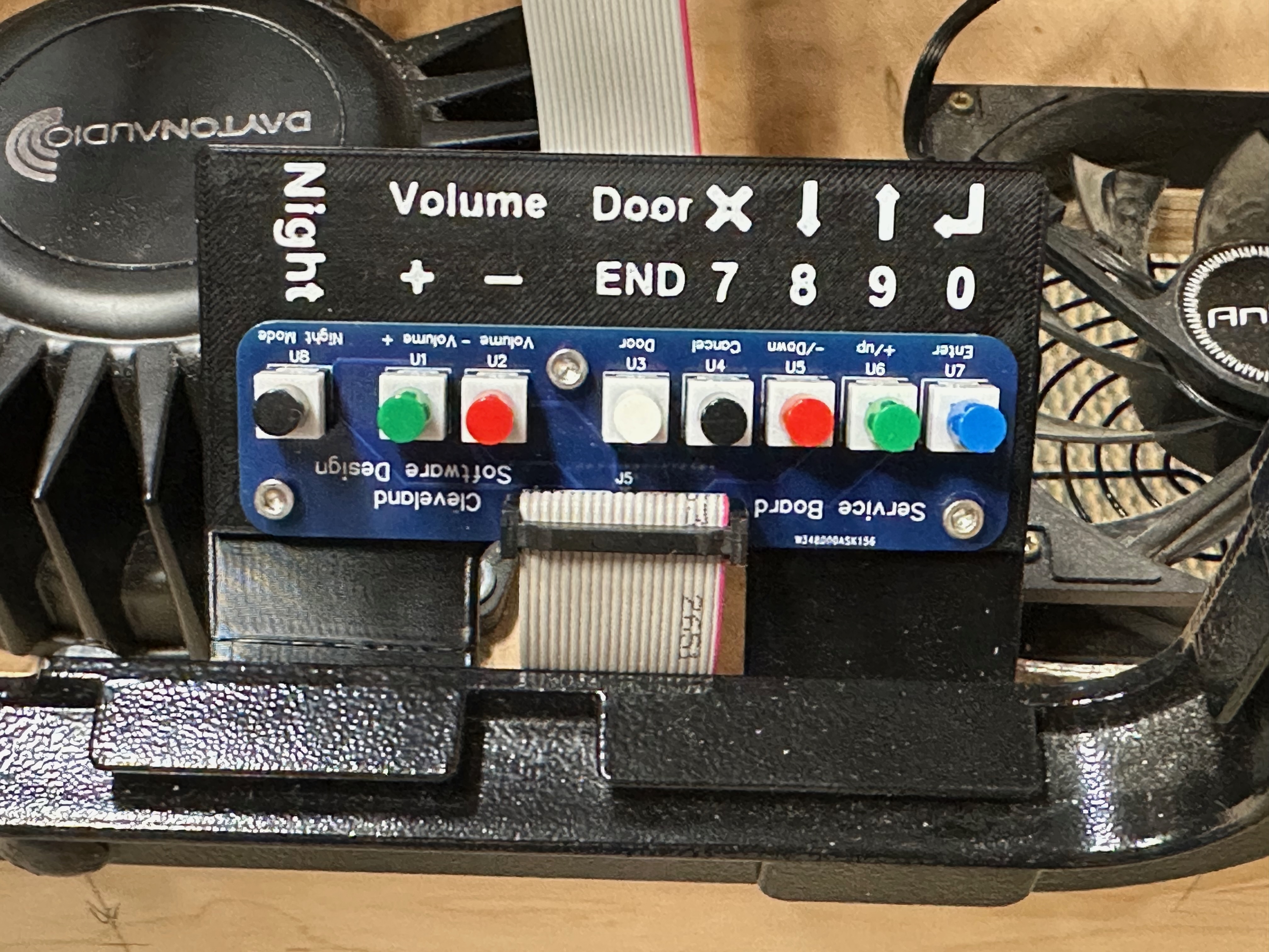 Cleveland Software Design Virtual Pinball Service Board Mount