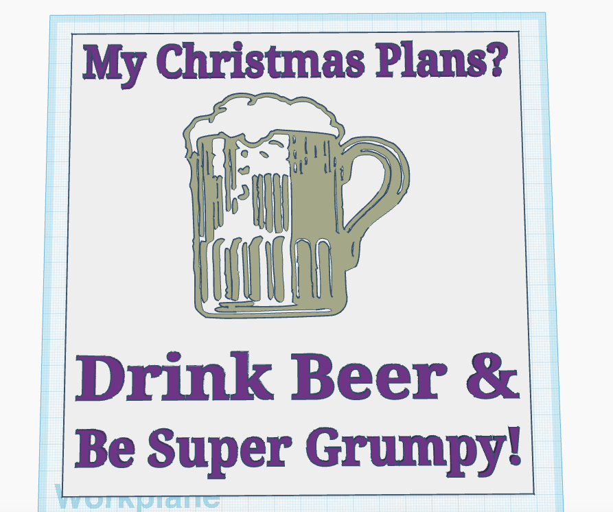 Holiday Plans Sign