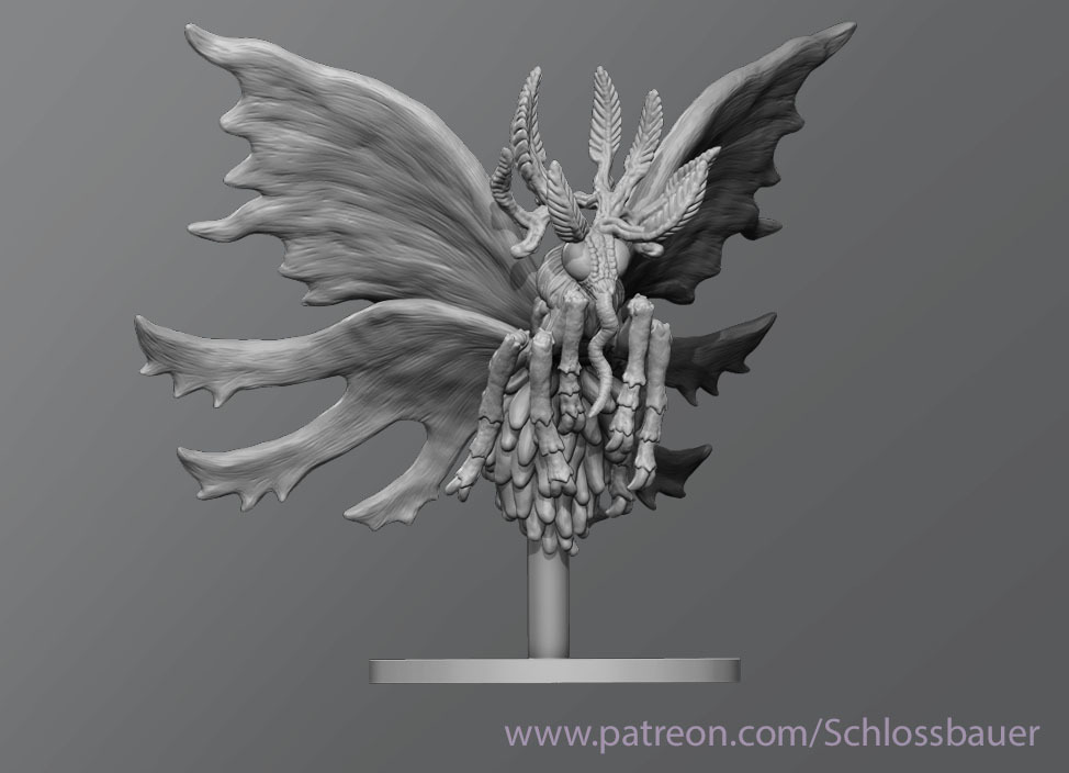 Toxic Butterfly by Schlossbauer Download free STL model