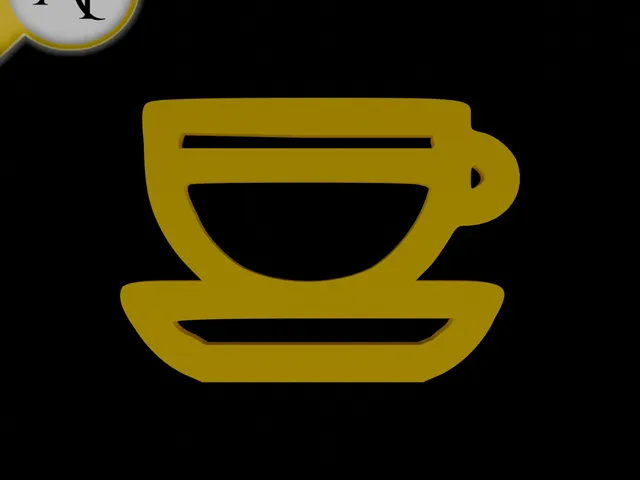 Simple Coffee Cup Symbol - 2D Art