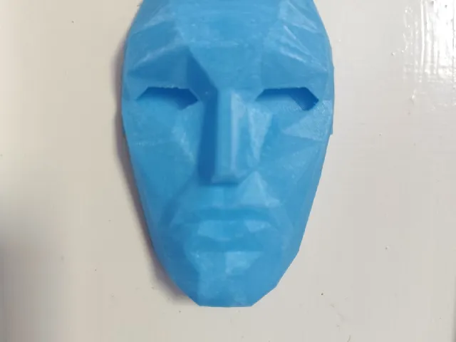 small mask to stick on door