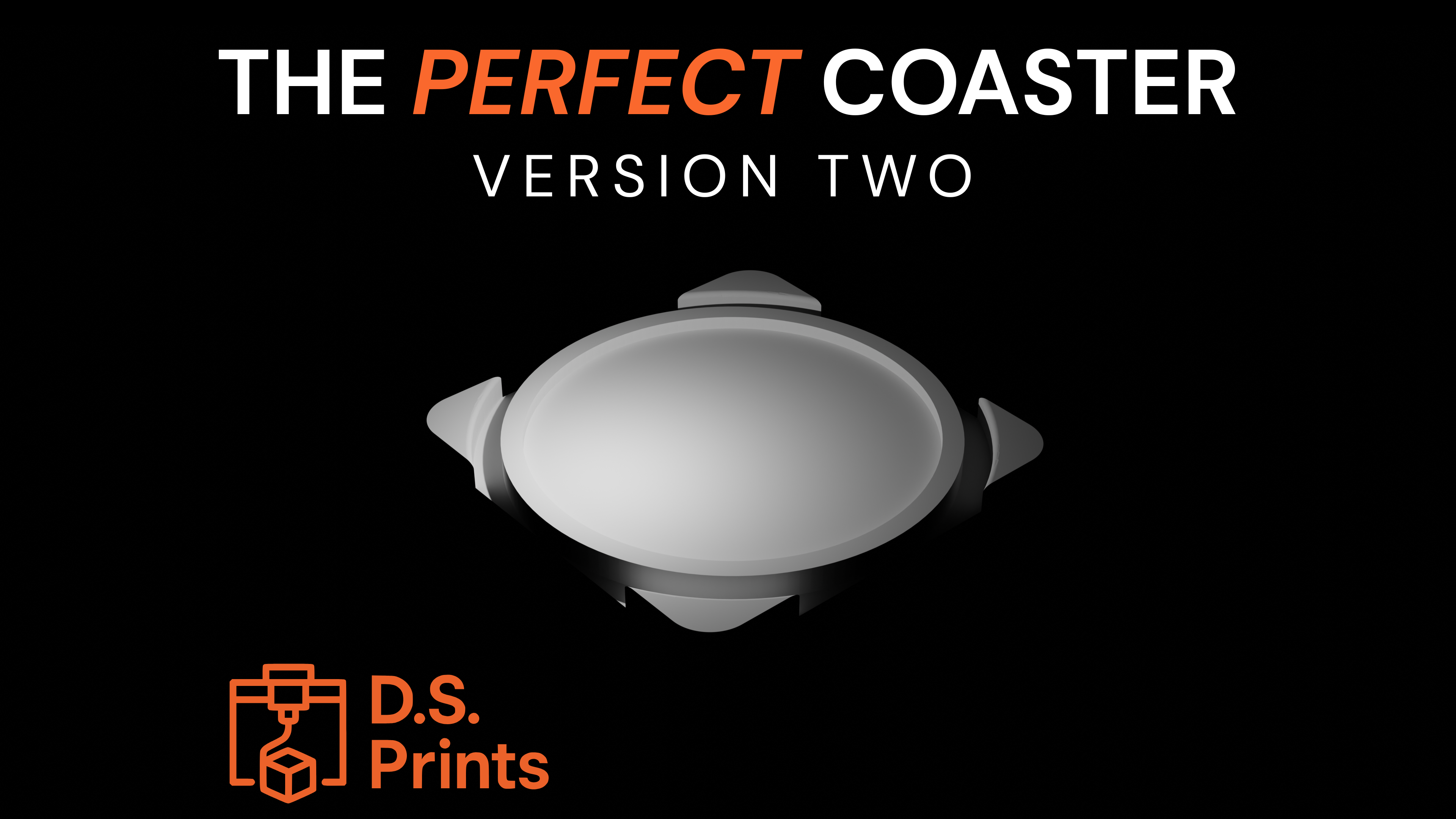 The *More* Perfect Coaster - Stackable