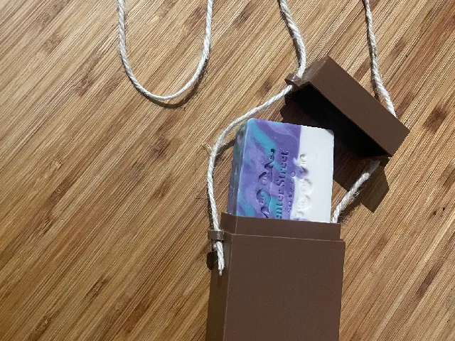 hangable soap caddy
