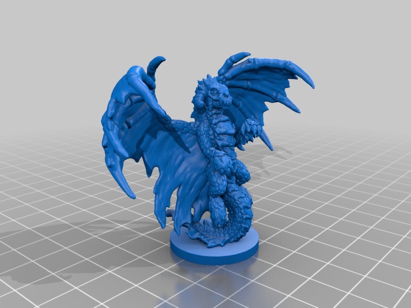 Black Dragon Wyrmling By Schlossbauer | Download Free STL Model ...