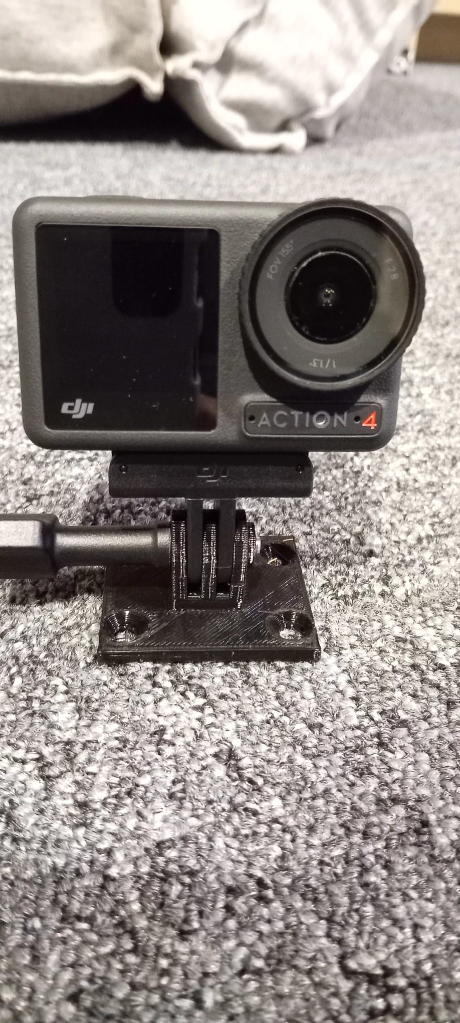 action camera screw mount