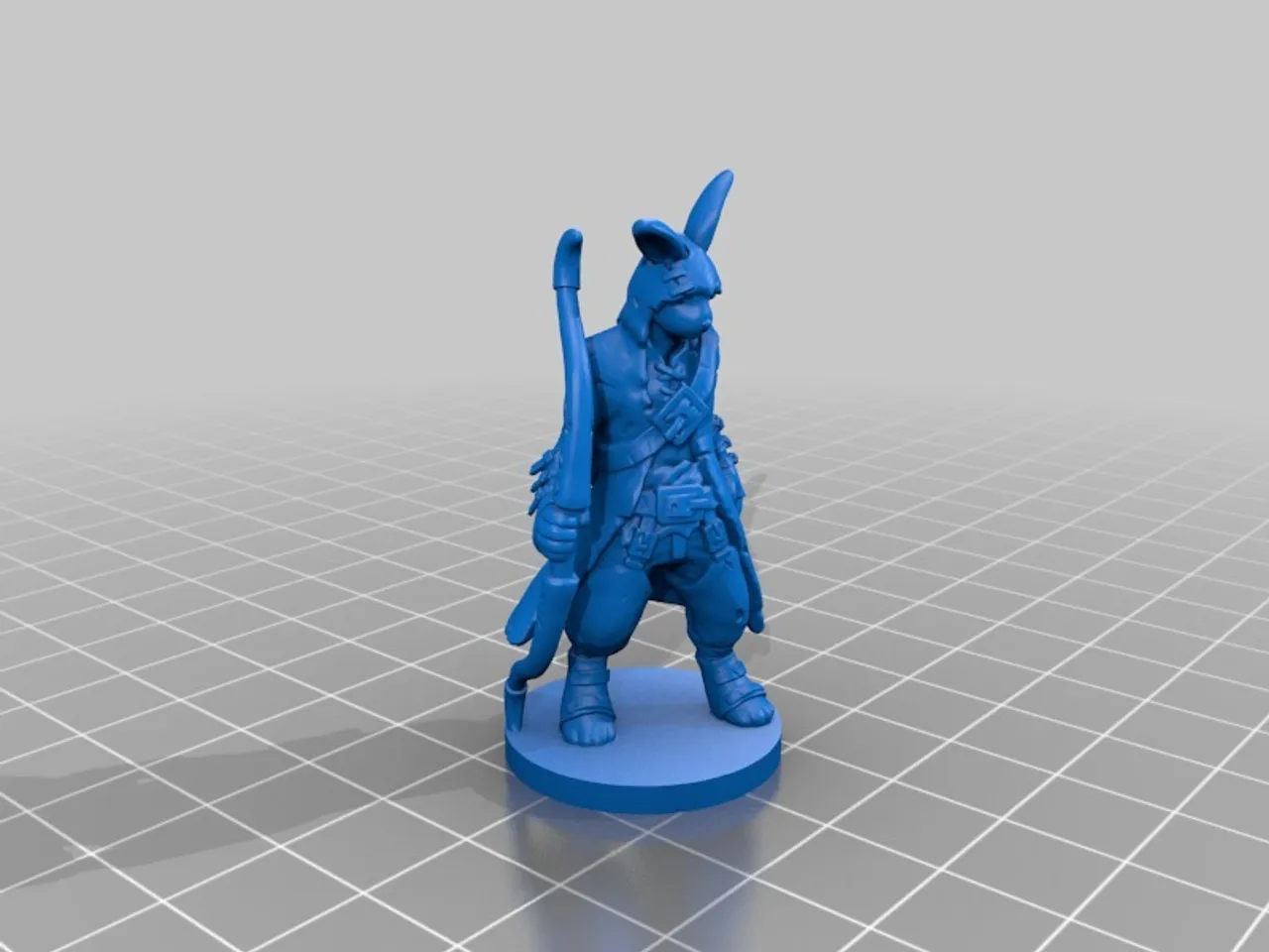 Rabbit Archer by Schlossbauer | Download free STL model | Printables.com