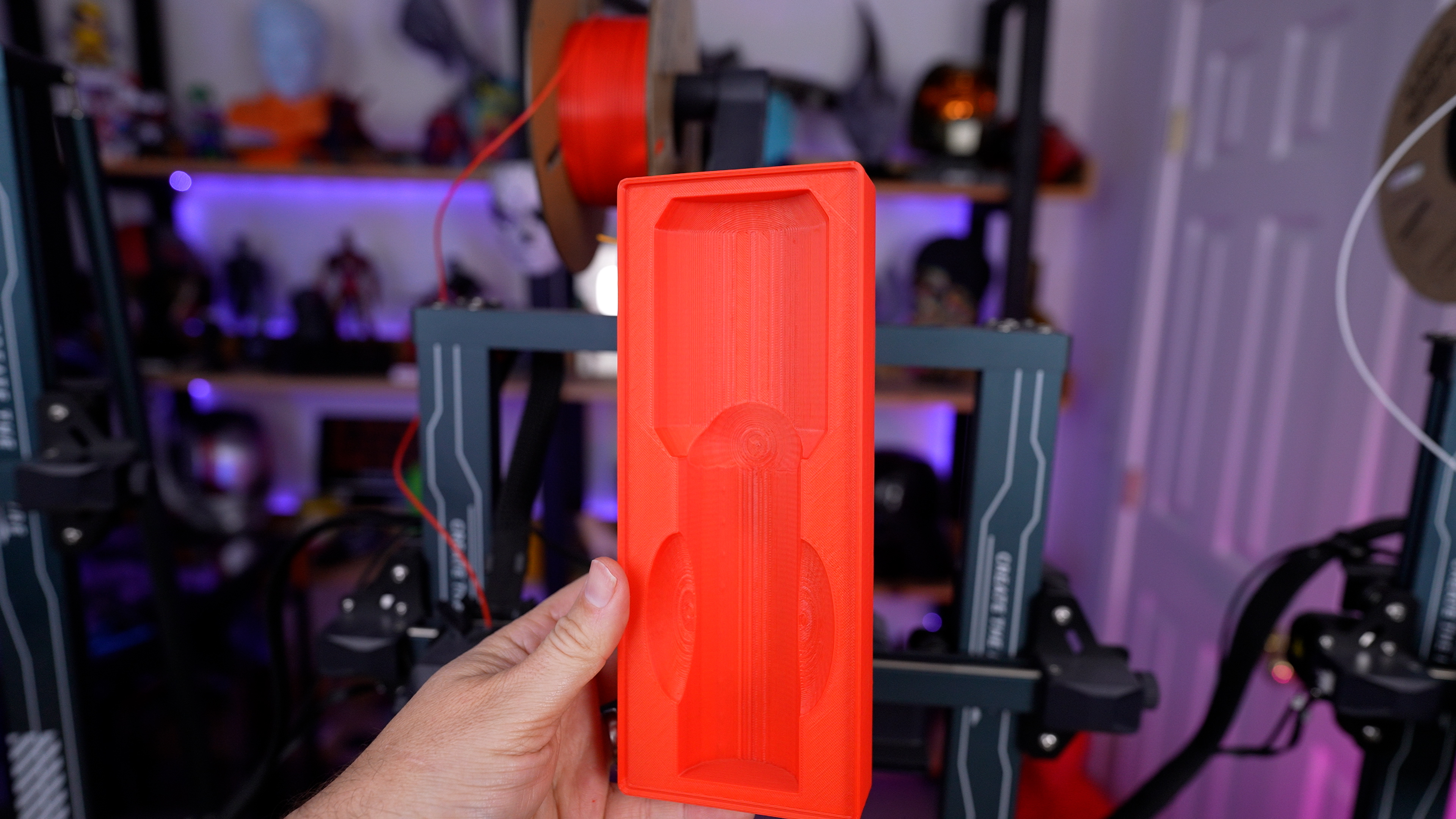 Hacksmith Mini Saber Gridfinity Holder — miniatura 2