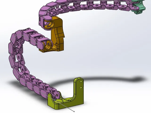 Longer Ray5 Laser engraver Drag Chain