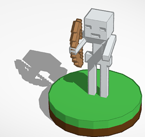 Miniatura 6 do modelo 3D Minecraft Chess
