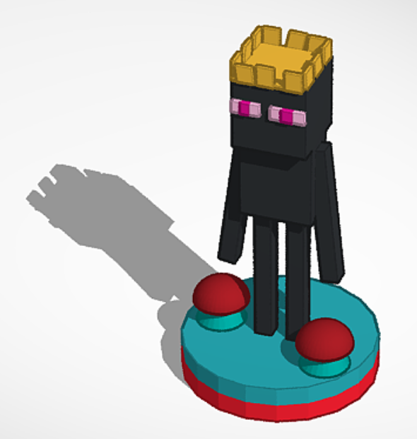 Miniatura 7 do modelo 3D Minecraft Chess