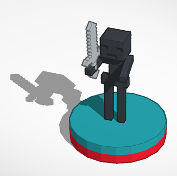 Miniatura 8 do modelo 3D Minecraft Chess