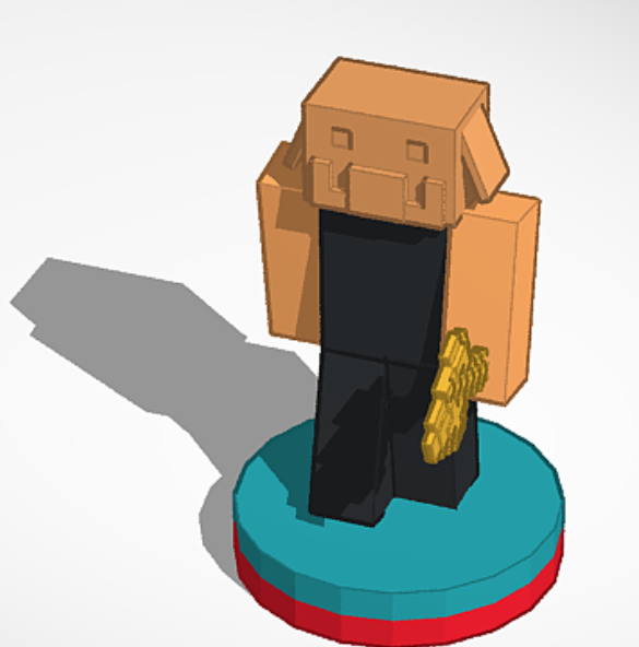 Miniatura 10 do modelo 3D Minecraft Chess