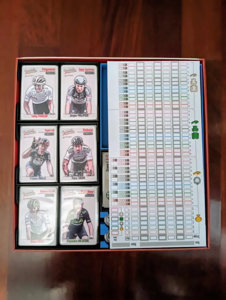 Flamme Rouge Grand Tour Board Game – Multi-Stage Cycling Campaign Expansion With 3 To 21 Stage Races | Strategy Game
