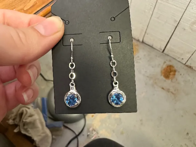 dangling earrings