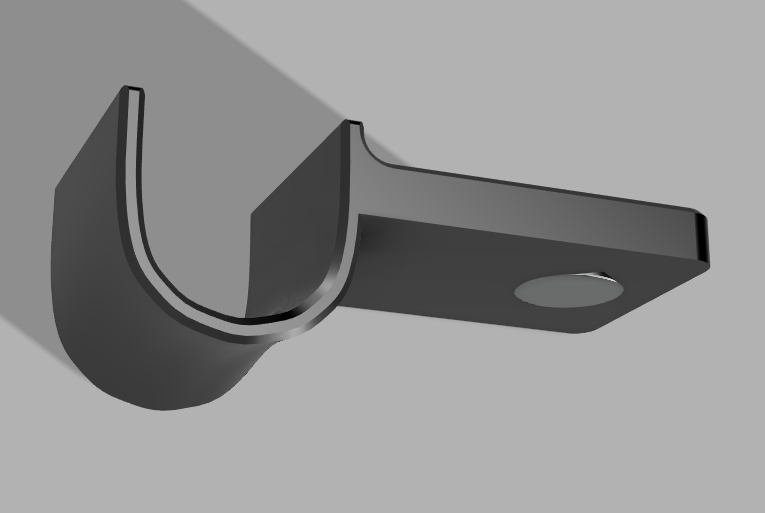 Simple Magnetic Headphone Hook