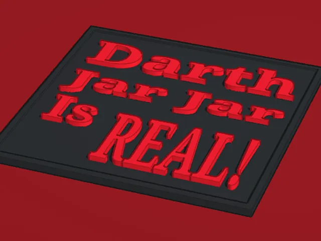 Darth Jar Jar sign