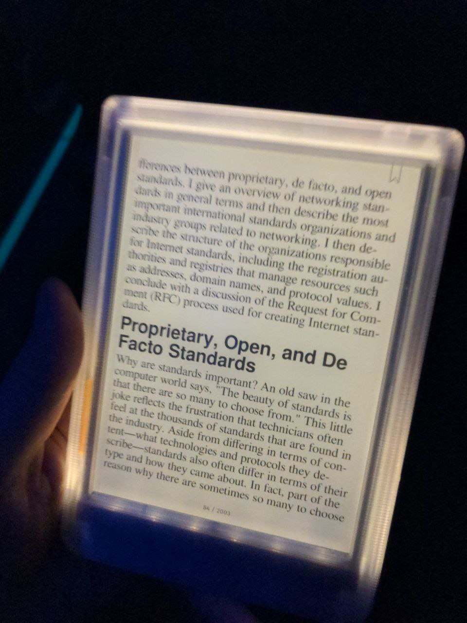 Transparent ereader - Tolino Shine 3