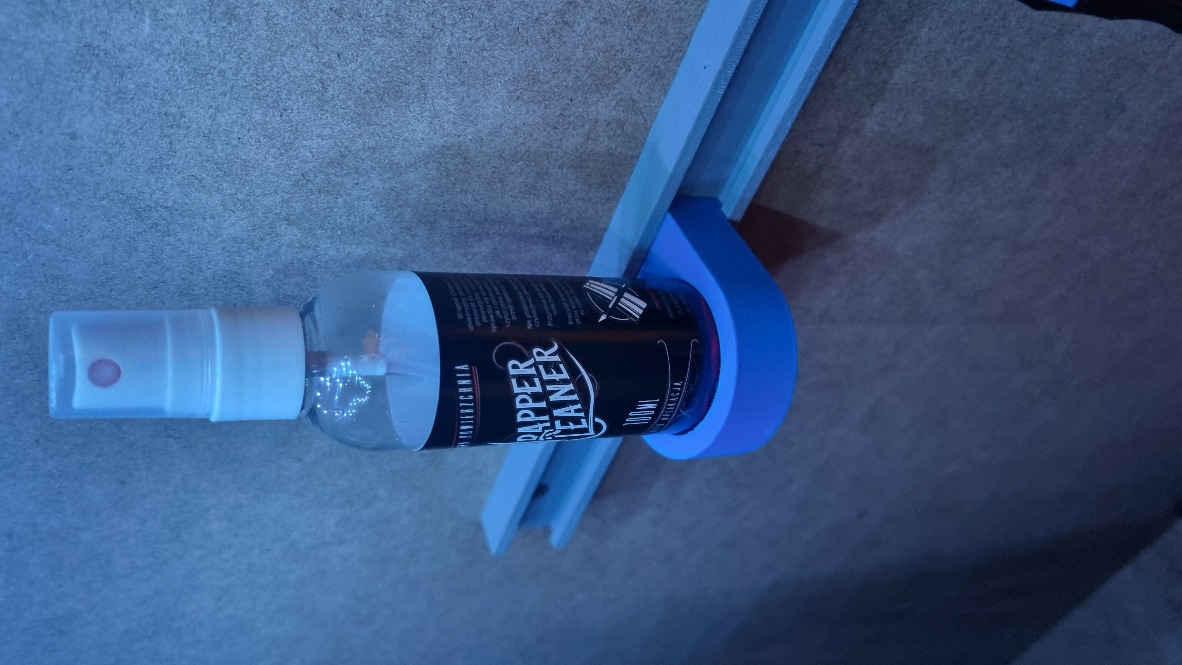 Modular Tool Rail System - cleaner mount 3D model thumbnail