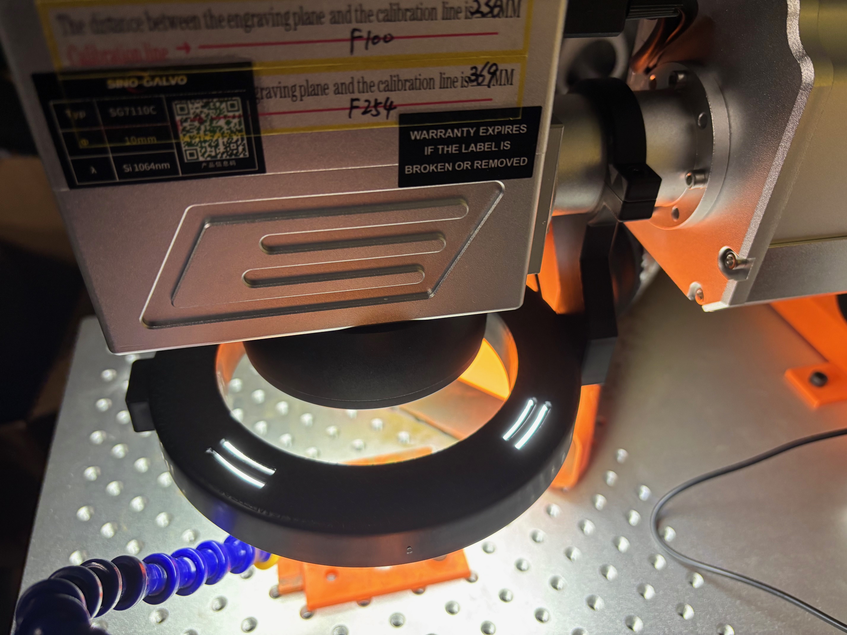 Fiber Laser - Ring Light Mount