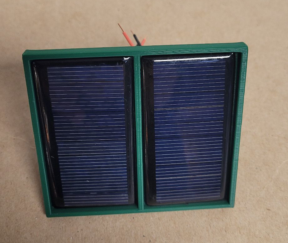 Angled Double 68x37mm Solar Cell Mount — thumbnail 5