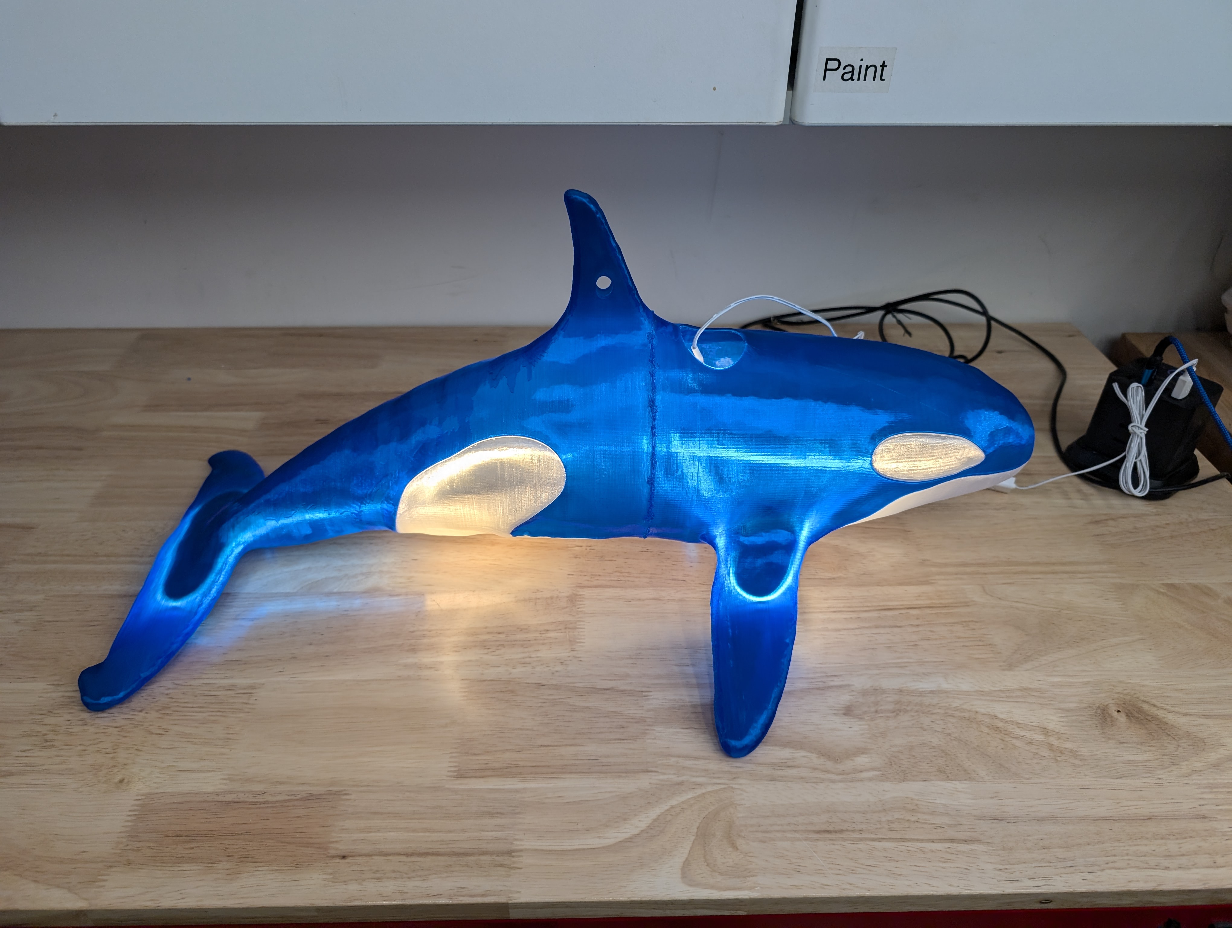 Orca Whale Lantern