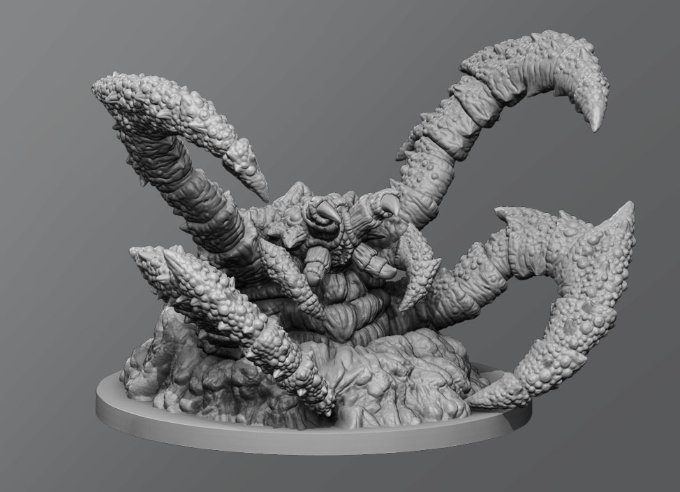 Ancient cave spider