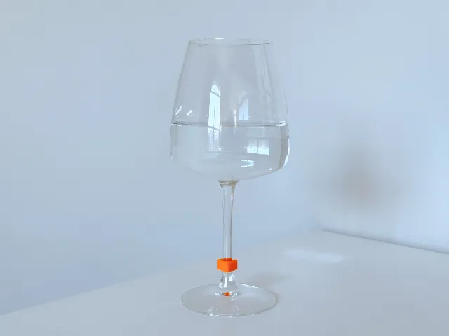 Wine glass marker