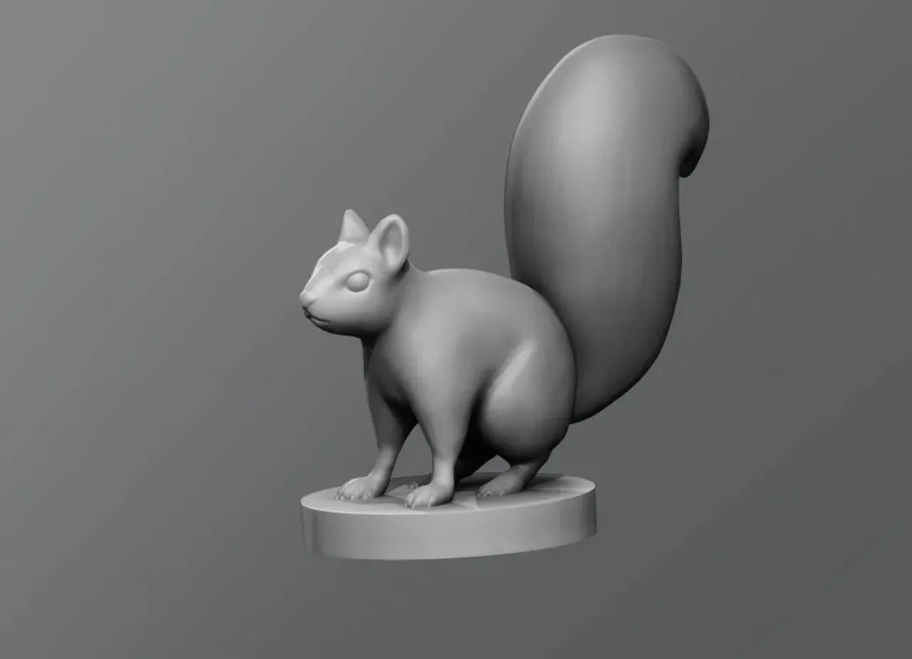 STL file Pistachio squirrel container with double bottom for shells 🏺・3D  printing template to download・Cults