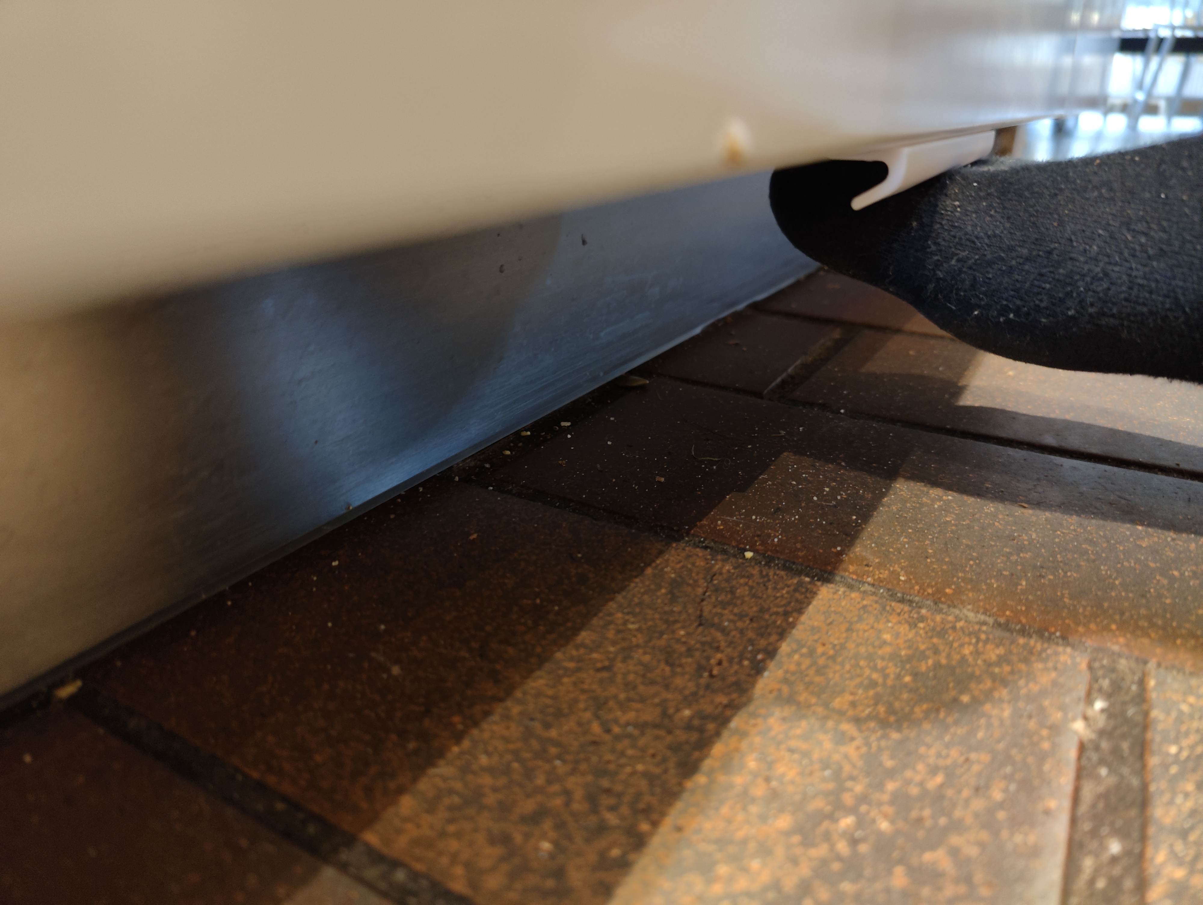 Drawer foot opener