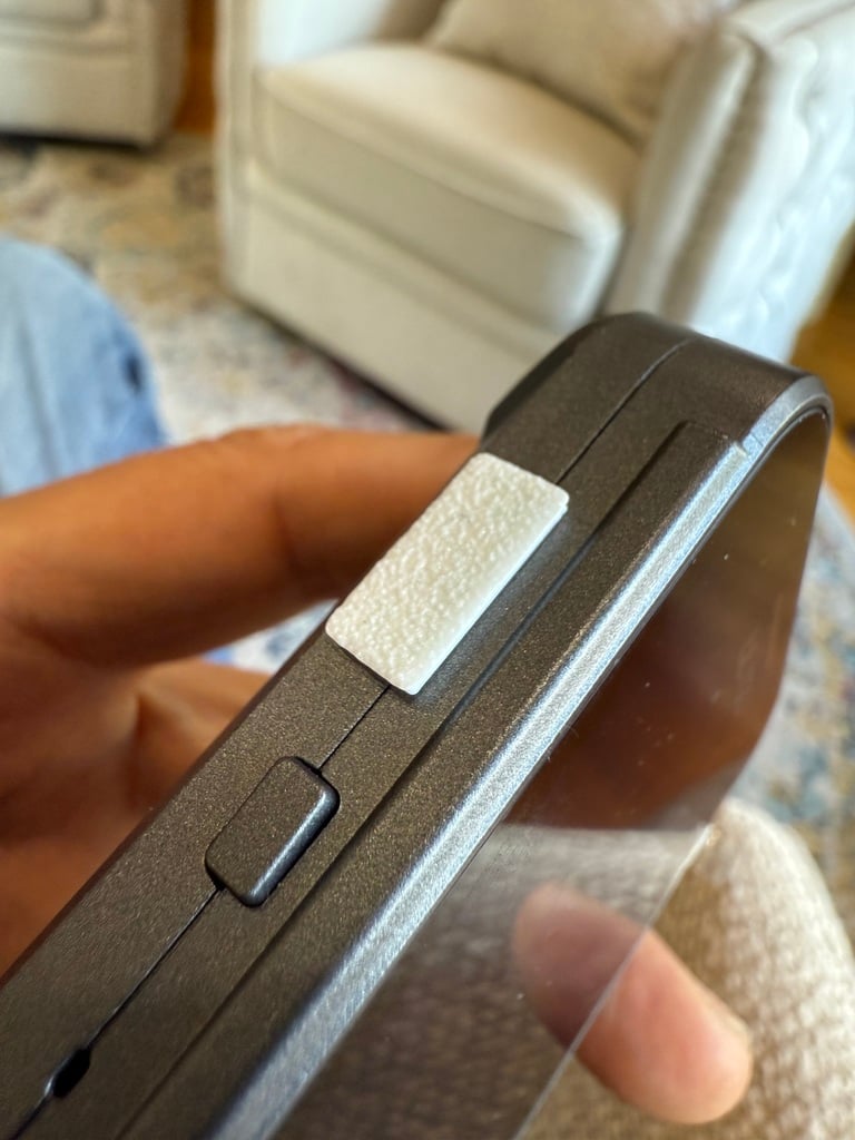 LilyGo T-deck plus connector hole plug