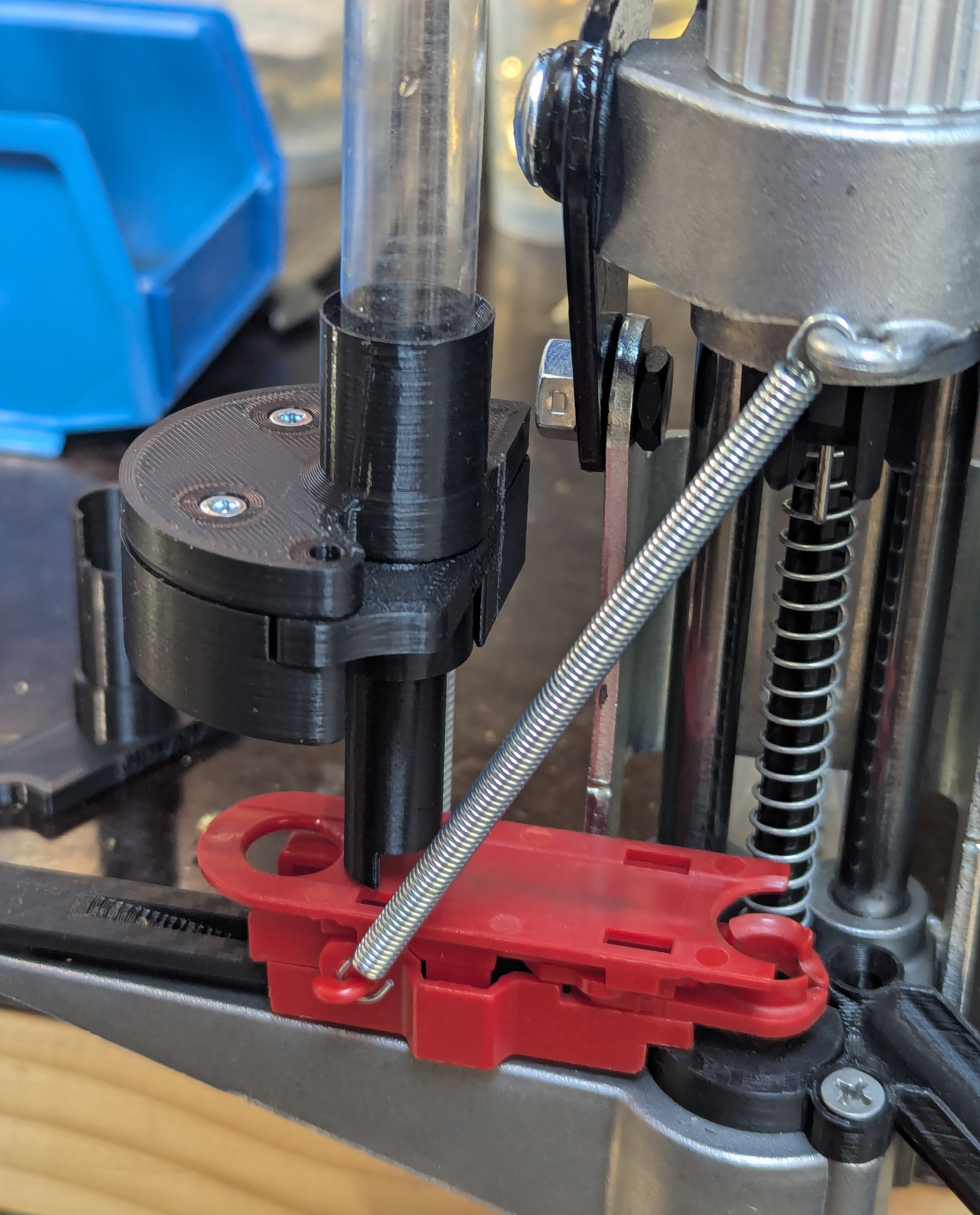 LEE APP adapter for Dillon case feeder 3D model