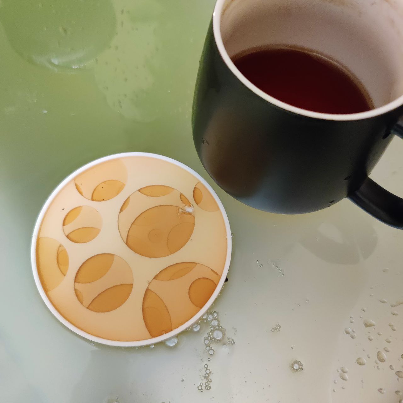 Miniatura 4 do modelo 3D Coaster with circle pattern