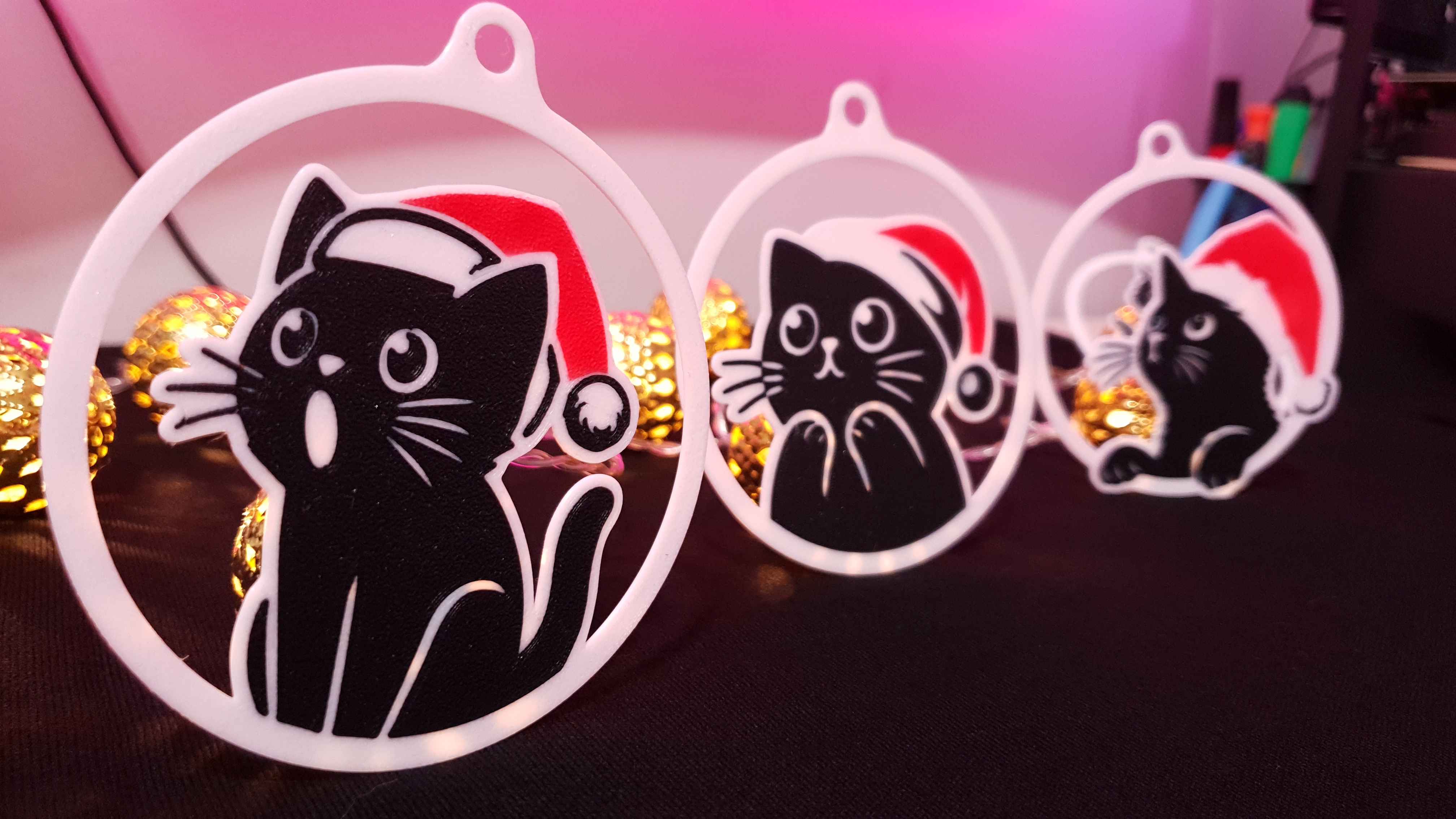 Cats Christmas Decorations