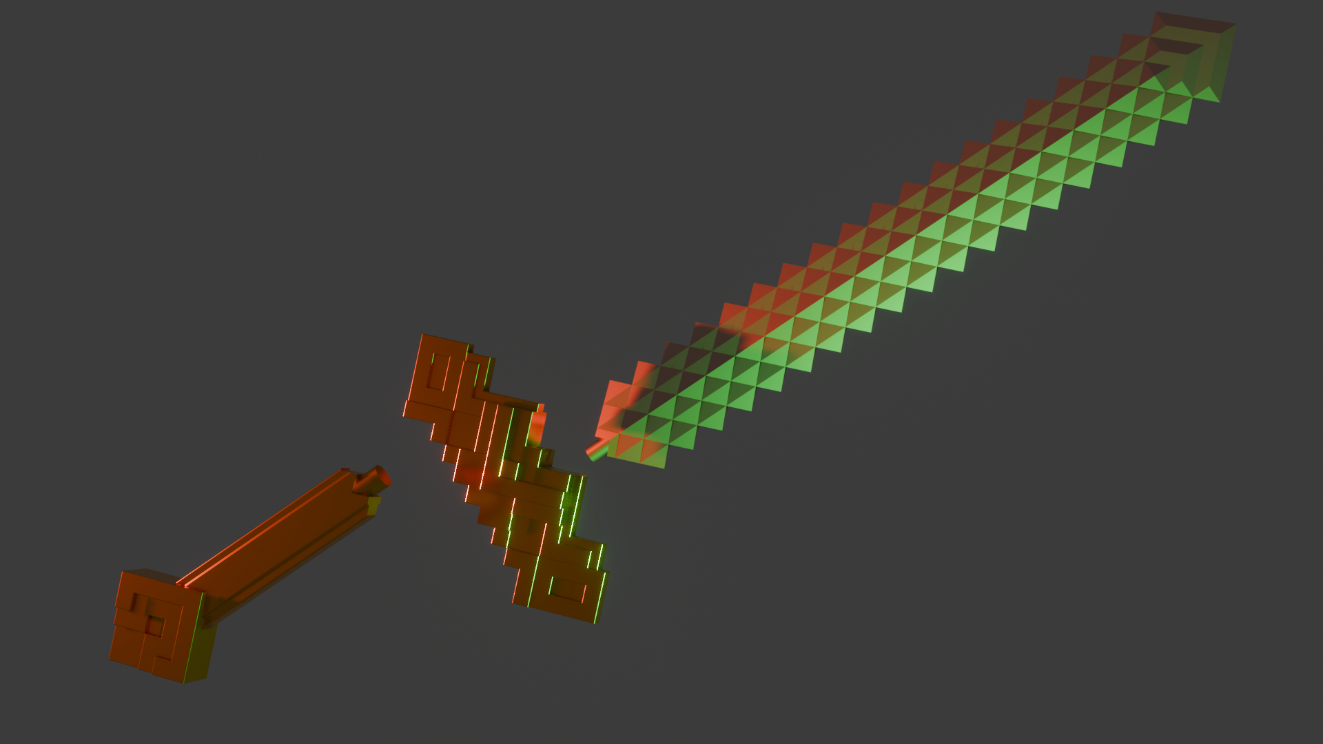 Minecraft Sword (From: A Minceraft Movie 2025) | Modular!
