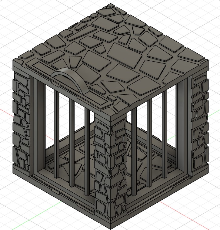 Miniatura 3 do modelo 3D Dice Jail