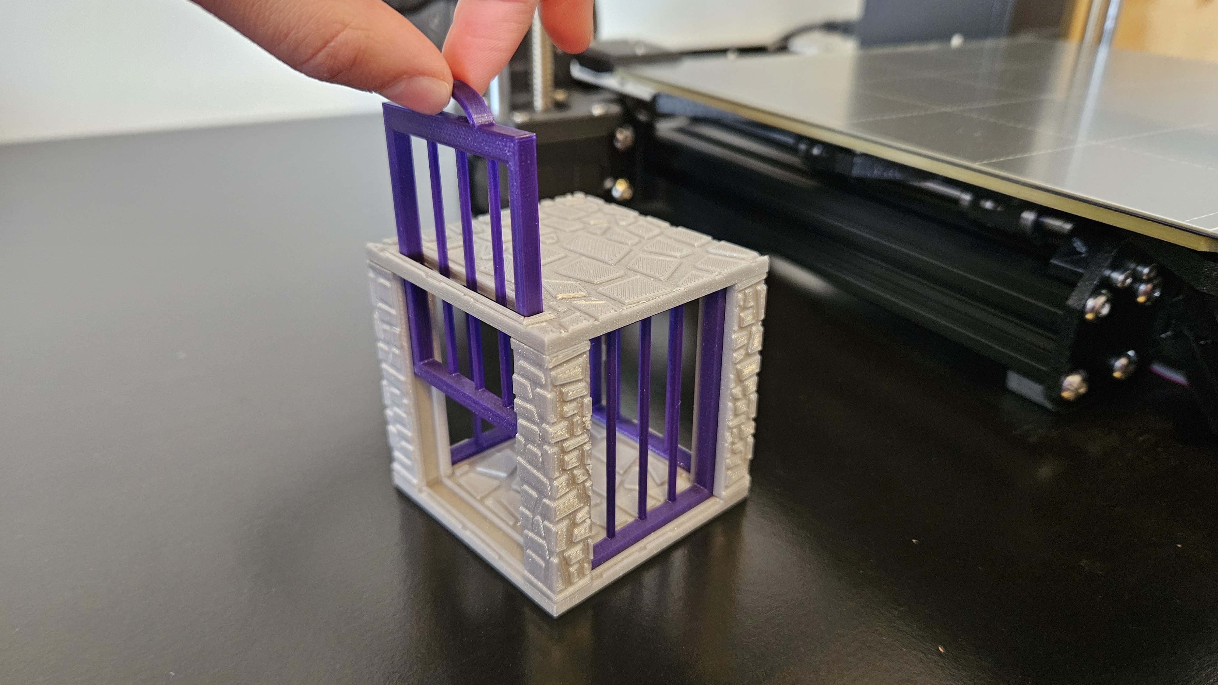 Miniatura 2 do modelo 3D Dice Jail