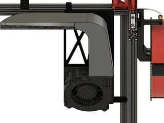 120mm Auxiliary Part Cooling Fans For Ender 5+ / ZeroG