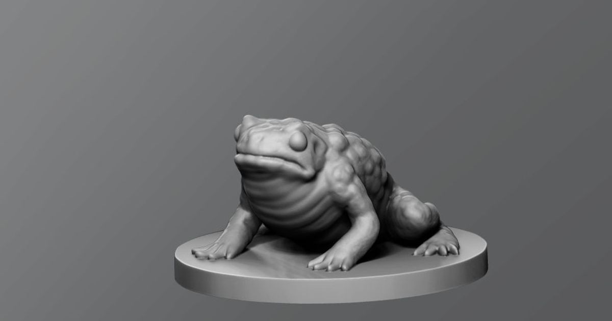 Toad By Schlossbauer Download Free Stl Model