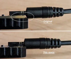 Prusa GPIO Hackerboard case -- Improved TRRS fit