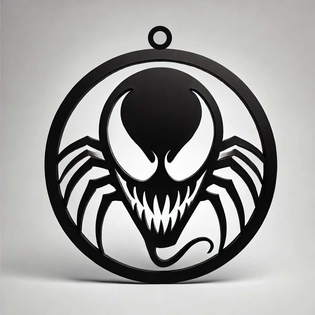 Venom Keychain