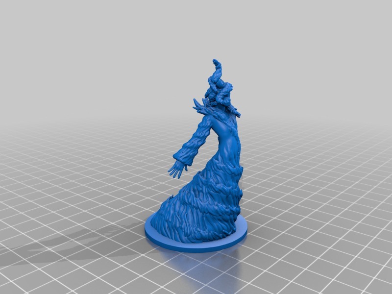 Miniatura 2 do modelo 3D Water elemental