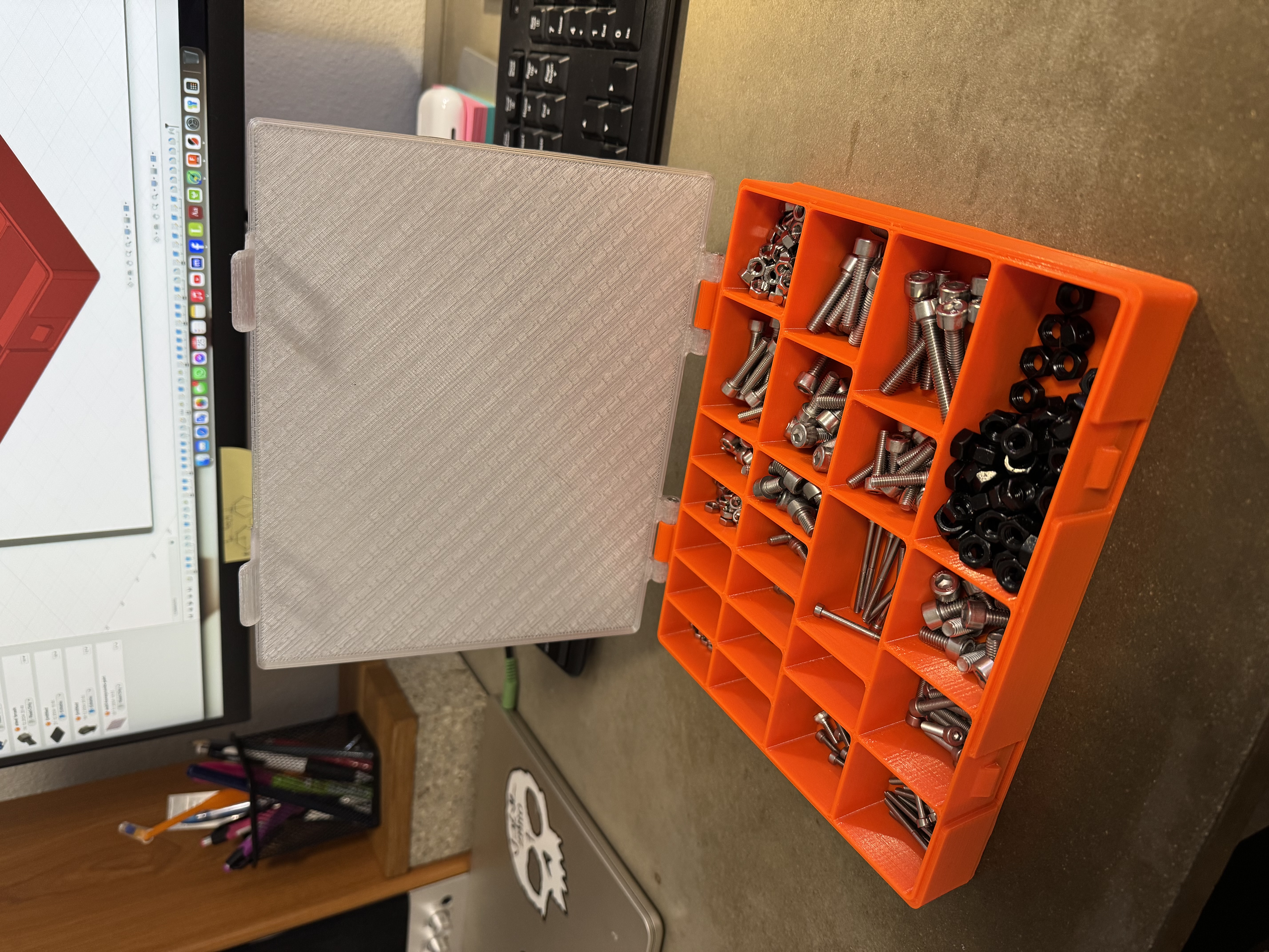 Miniatura 2 do modelo 3D Screw Box