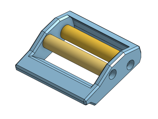schraubbare Rucksackschnalle / screwable Buckle for Backpacks