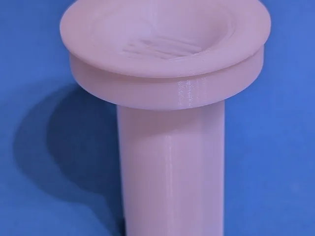 Funnel siphon / funnel trap for boiler to reduce noise at night